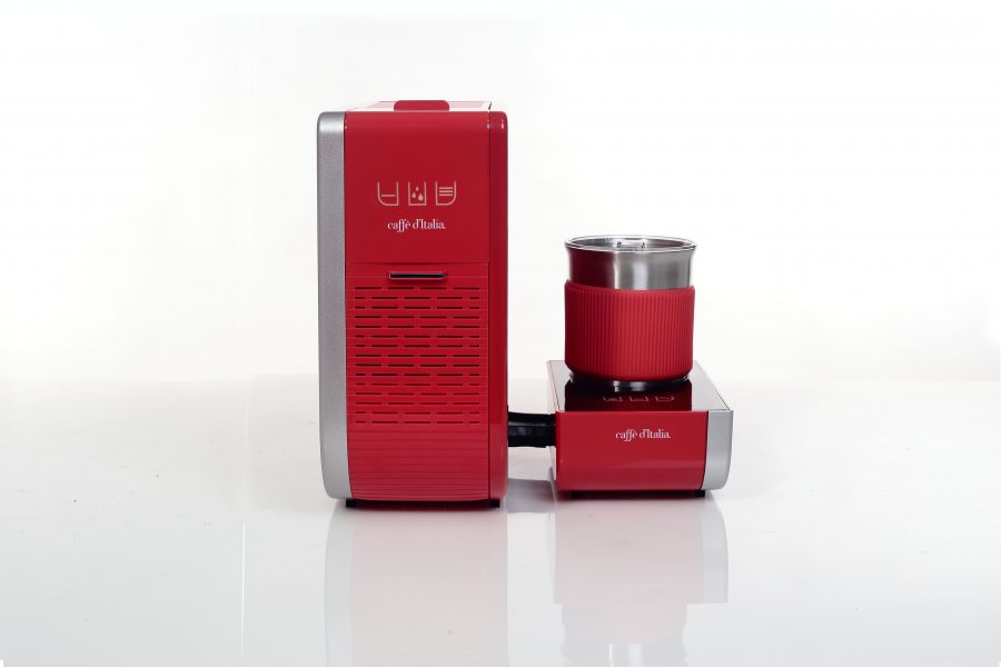 koffiemachine rood