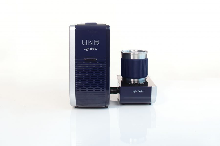 koffiemachine blauw