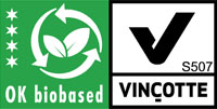 Biobased Vincotte certificering logo