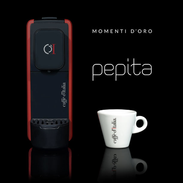 Koffiemachine rood
