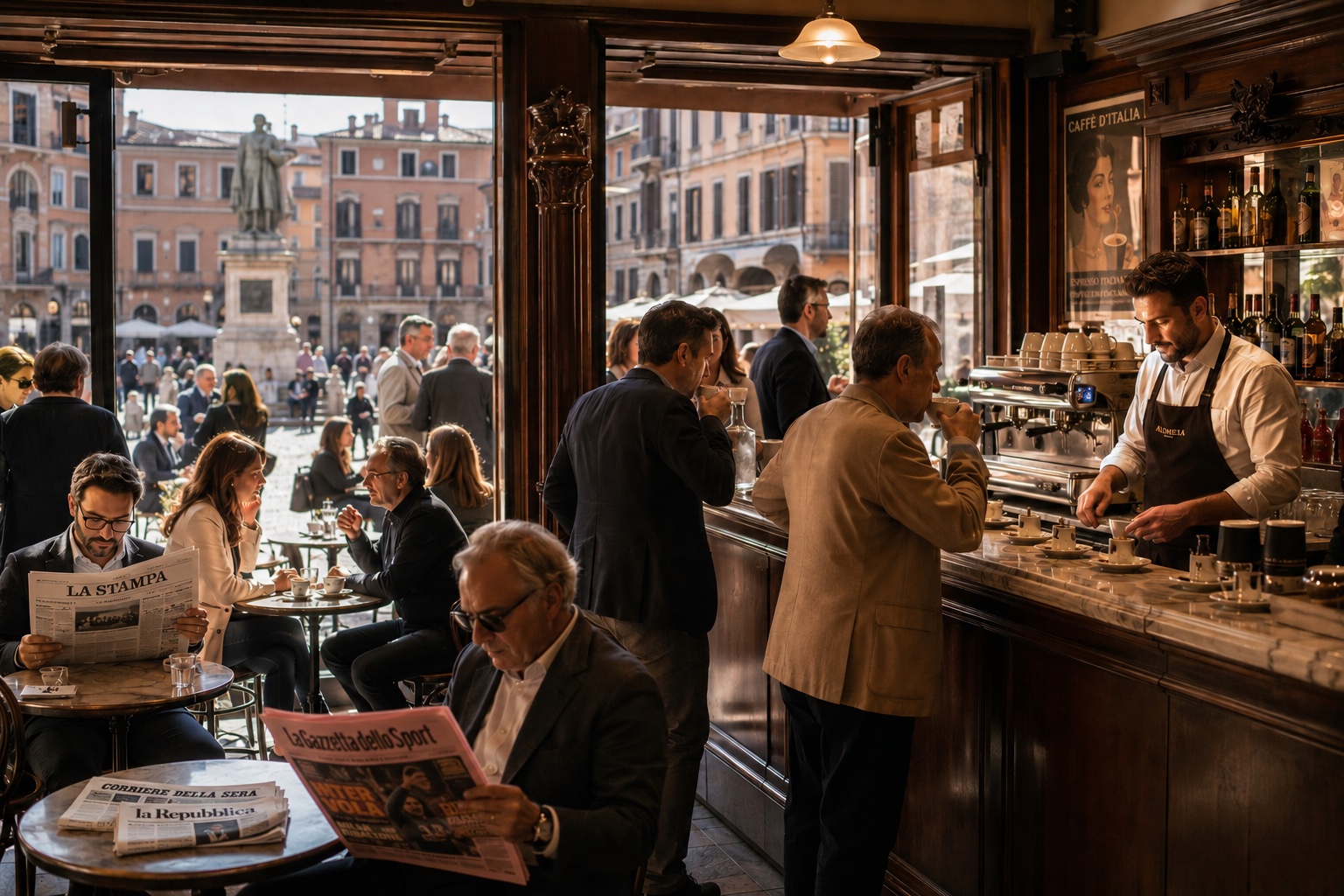 Italiaanse koffie