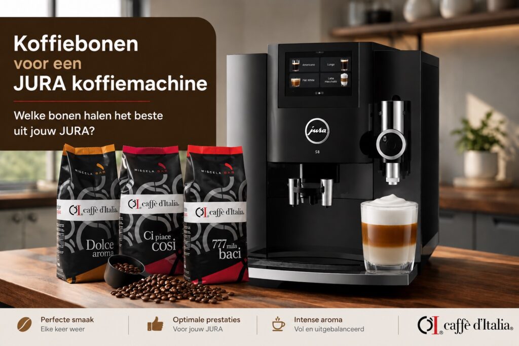 Koffiebonen voor een JURA koffiemachine